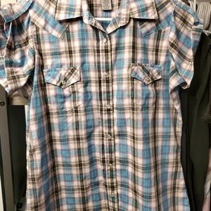 Wrangler Pearl Snap Short Sleeve